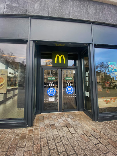Pizza de McDonald's à Nantes