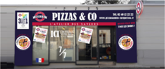 Pizza de Pizzas & Co Carquefou, pizzeria carquefou à Carquefou